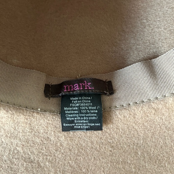 Tan Floppy Hat - Wool - O/S - Picture 3 of 3